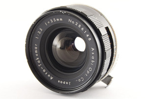 【レア良品】ペンタックス Pentax Auto Takumar 35mm f/3.5 広角 単焦点レンズ M42マウント 試写・動作確認済み！978112