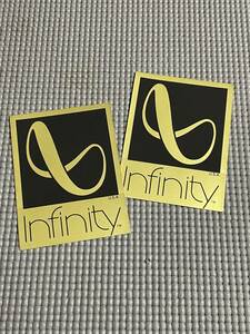 Infinity ステッカー 2枚セット インフィニティ