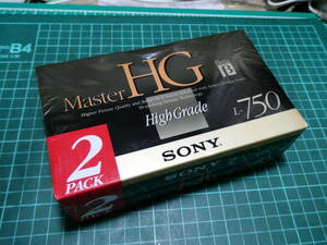 SONY 2L-750MHGB MasterHG HighGrade x2本 ベータテープ βテープ 新品未開封品 220514206