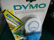 DYMO ダイモ テープライター SUPERMINI スーパーミニ (1805) 9ミリ 新品 未開封 220518301_画像4