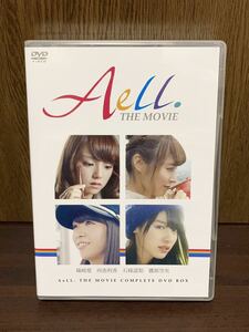 直筆サイン入り 生写真付き アイドル ユニット AeLL THE MOVIE COMPLETE DVD BOX 4枚組 篠崎愛 西恵利香 石條遥梨 鷹那空実 グラビア