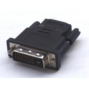DVI 24+1 ピン male / HDMI female アダプター コネクター