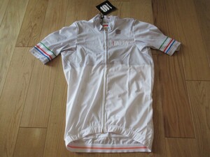 SPORTFUL TRICOLORE　フルジップ　半袖ジャージ　イタリア製　Mサイズ　新品未使用