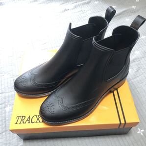 【新品未使用】レインブーツ M(25cm-27cm)ビジネス 梅雨用 オールラバー