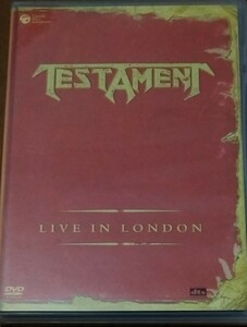Testament/Live in London DVD