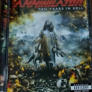 廃盤　Annihilator/Ten Year in Hell 2DVD