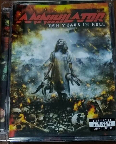 廃盤　Annihilator/Ten Year in Hell 2DVD