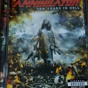 廃盤 Annihilator/Ten Year in Hell 2DVD