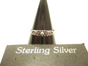 Йокогама последнее серебряное 925 Серебряное мизинцовое кольцо ♪ Зачарованное классическое кольцо -1-8 мужская судоходство 220 иен 19а (пожалуйста, обязательно сообщите вам о размере)