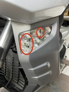 BMW C600 передний указатель поворота трещина LED 8 departure все лампочка-индикатор 63138556873