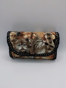 猫の 小財布