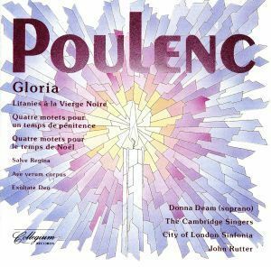 【輸入盤】Ｐｏｕｌｅｎｃ；Ｇｌｏｒｉａ／Ｐｏｕｌｅｎｃ（アーティスト）,Ｒｕｔｔｅｒ（アーティスト）,ＣａｍｂｒｉｄｇｅＳｉｎｇｅｒ