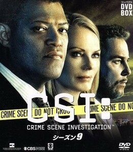 ＣＳＩ：科学捜査班　コンパクト　ＤＶＤ－ＢＯＸ　シーズン９／ローレンス・フィッシュバーン,ウィリアム・ピーターセン,マージ・ヘルゲン