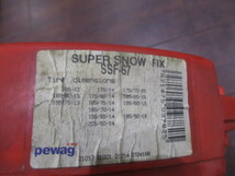 【大幅値下げ/最終処分】Pewag SUPER SNOW FlX金属タイヤチェーン★SSF-67★185/80R13 195/75R13 175R14 175/80R14 185/75R14 185/70R②_画像10