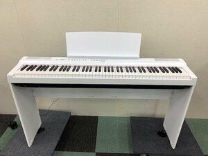 ★直接引取限定★ YAMAHA ヤマハ 電子ピアノ P-125WH 88鍵盤 Pシリーズ ホワイト スタイリッシュ インテリア 練習 演奏 21年製