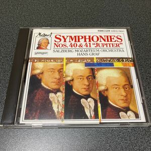 モーツァルト 交響曲第41番 ジュピター 交響曲第40番 中古CD 帯