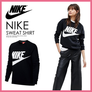 ■新品■NIKE/ナイキ■WOMENS RALLY CREW (SWEATSHIRT) ラリー クルー スウェットシャツ■WOMENS(XS)■トレーナー ■ブラック■943791