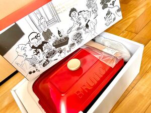BRUNO コンパクトホットプレート レッド