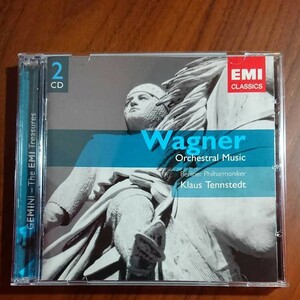 ワーグナー 管弦楽作品集　テンシュテット&ベルリン（2CD）