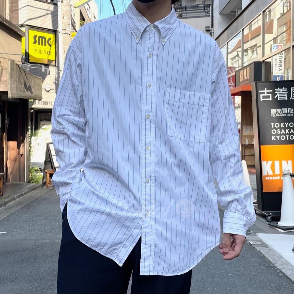 グラフペーパー 直営店限定 リネンシャツ