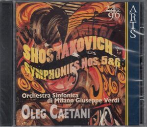 [CD/Art]ショスタコーヴィチ:交響曲第5番ニ短調Op.47他/O.カエターニ&ジュゼッペ・ヴェルディ交響楽団 2001-2002