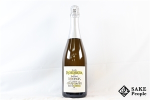 □注目! ルイ・ロデレール ブリュット ナチュール 2009 フィリップ・スタルク 750ml 12% シャンパン