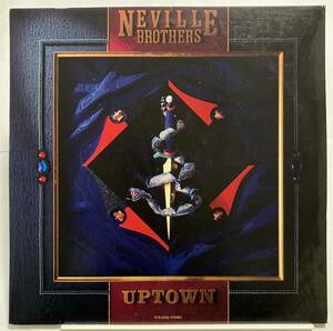 The Neville Brothers Uptown　 白ラベル　LPレコード　見本盤　Promo EYS-91228 中古