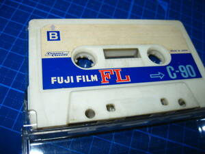 使用済み　 カセットテープ　富士フィルム　FL　C-60　ノーマル 　Type1　　60分 1本 爪あり　No.8836