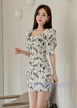 O358★新品　ワンピース　ladies　レディース　きれいめ　フォーマル　披露宴dress　ドレス　セクシー　ミニワンピ　半袖_画像4