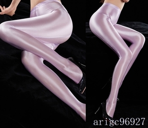 H074* beautiful legs tights lustre spats leggings bread -stroke bread ti stockings gymnastics Dance tights lavender 