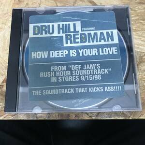 ● HIPHOP,R&B DRU HILL - HOW DEEP IS YOUR LOVE FEAT REDMAN INST,シングル,RARE CD 中古品