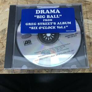 ● HIPHOP,R&B DRAMA - BIG BALL INST,シングル,PROMO盤 CD 中古品