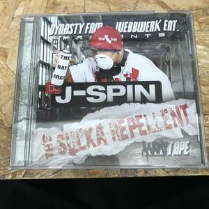● HIPHOP,R&B DYNASTY FAM / WEBBWERK ENT. PRESENTS DJ J-SPIN - THE SUCKA REPELLENT TURF TAPE アルバム,G-RAP CD 中古品