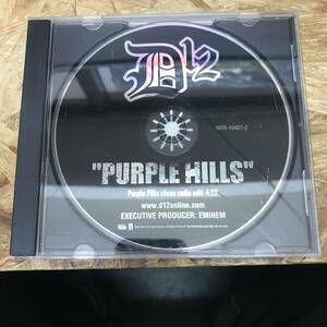 ● HIPHOP,R&B D12 - PURPLE HILLS シングル,RARE,PROMO盤!!! CD 中古品