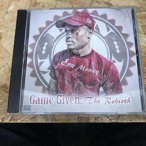 ● HIPHOP,R&B ERN MONEY - GAME GIVEN THE REBIRTH アルバム,INDIE! CD 中古品