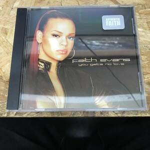 ● HIPHOP,R&B FAITH EVANS - YOU GETS NO LOVE INST,シングル,RARE CD 中古品