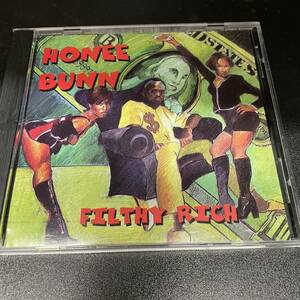 ● HIPHOP,R&B FILTHY RICH - HONEE BUNN シングル, 3 SONGS, INST, RARE, G-RAP CD 中古品