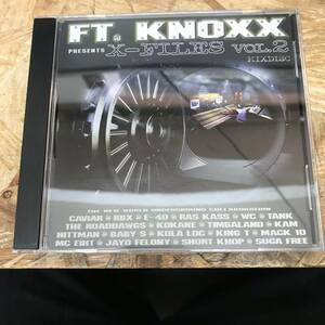 ● HIPHOP,R&B FT. KNOXX PRESENTS - X-FILES VOL. 2 アルバム,G-RAP! CD 中古品