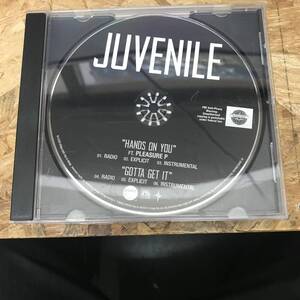 シ● HIPHOP,R&B JUVENILE - HANDS ON YOU & GOTTA GET IT INST,シングル CD 中古品