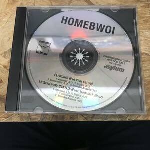 ● HIPHOP,R&B HOMEBWOI - FLATLINE (PUT THAT ON YA) INST,シングル,PROMO盤 CD 中古品