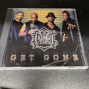 ● HIPHOP,R&B IDEAL - GET GONE シングル, 3 SONGS, INST, 90'S, 1999 CD 中古品