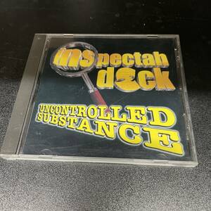 ● HIPHOP,R&B INSPECTAH DECK - UNCONTROLLED SUBSTANCE RARE, 90'S, 1999, PROMO CD 中古品