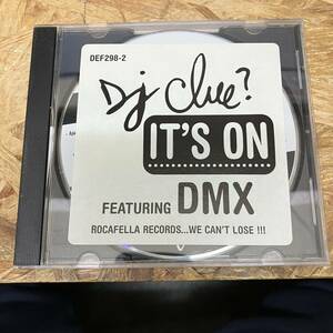 シ● HIPHOP,R&B DJ CLUE FEAT DMX - IT'S ON (DJ CLUE FEAT DMX) シングル,MEGA RARE,PROMO盤 CD 中古品