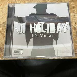 ● HIPHOP,R&B J. HOLIDAY - IT'S YOURS INST,シングル!! CD 中古品