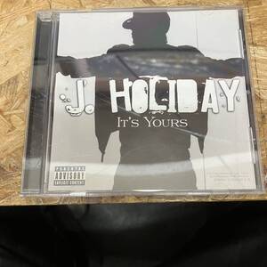 ● HIPHOP,R&B J. HOLIDAY - IT'S YOURS INST,シングル!!! CD 中古品