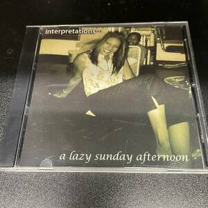 ● HIPHOP,R&B INTERPRETATIONS... - A LAZY SUNDAY AFTERNOON ALBUM, 13 SONGS, RARE CD 中古品