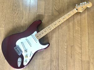 [GT]Fender Standard Stratocaster крыло . standard . Fender Stratocaster ST62 Metallic Red металлик . красный редкий цвет .