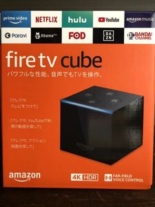 [AE]Amazon Fire TV Cube - 4K・HDR対応 Alexa対応音声認識リモコン付属 ！ ストリーミングメディアプレーヤー