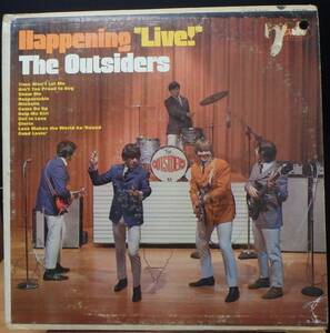 【BG346 】THE OUTSIDERS「Happening 'Live!'」, '67 US mono Original　★ガレージ／アメリカン・ビート