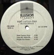 【WB193】BLUES IMAGE 「Ride Captain Ride」, ’77 US Original　★ブルース・ロック/サイケデリック・ロック_画像4